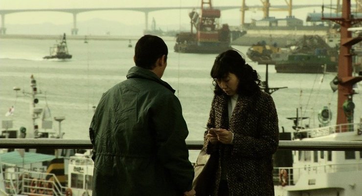 Jung-rim must visit the docks to escape her country
