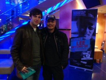 Me with director Lee Myeong-se!