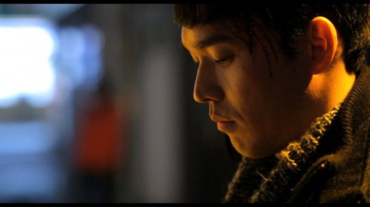 Won-gyu expresses himself through gestures and mannerisms, rather than dialogue