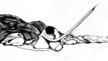 Sewing Woman (바느질 하는 여자)