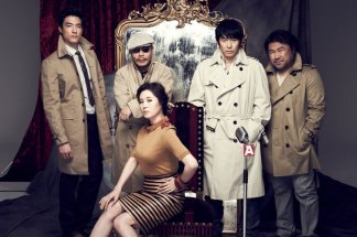 Original director Lee Myeong-se and the cast of The Spy:Mr. K