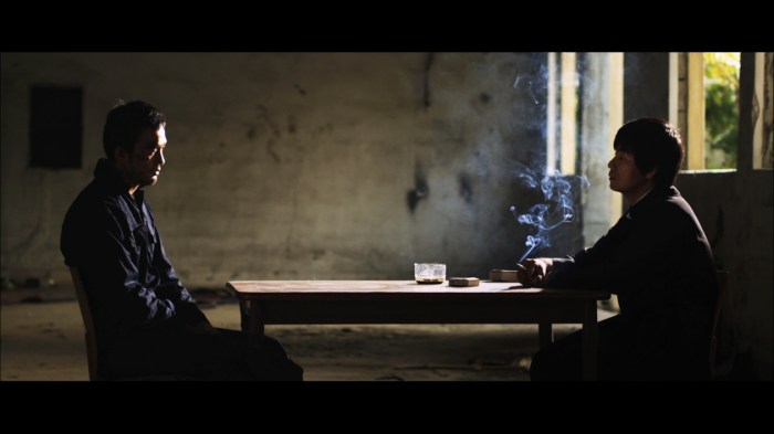 Jeok-san consults his priest...for an incredibly inordinate amount of time