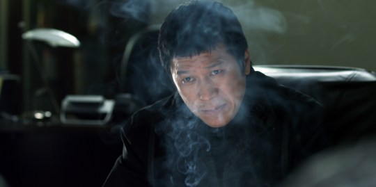 The mob boss uses baduk as respite from his violent world