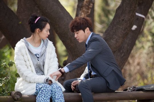 Flashbacks to earlier stages in their relationship remind the couple of the importance of their love