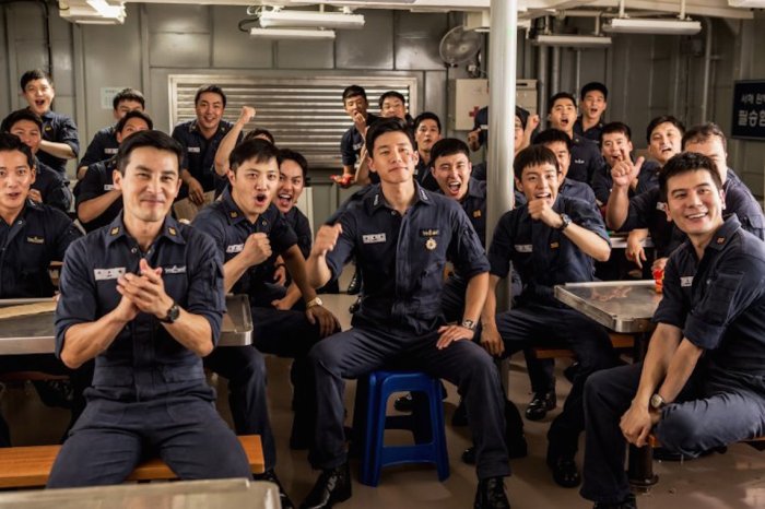 Camaraderie is strong as the crew celebrate South Korea's World Cup achievements